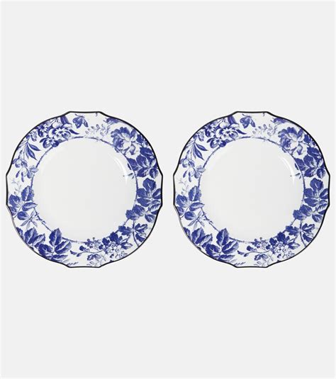 gucci bowls|gucci dinner plates.